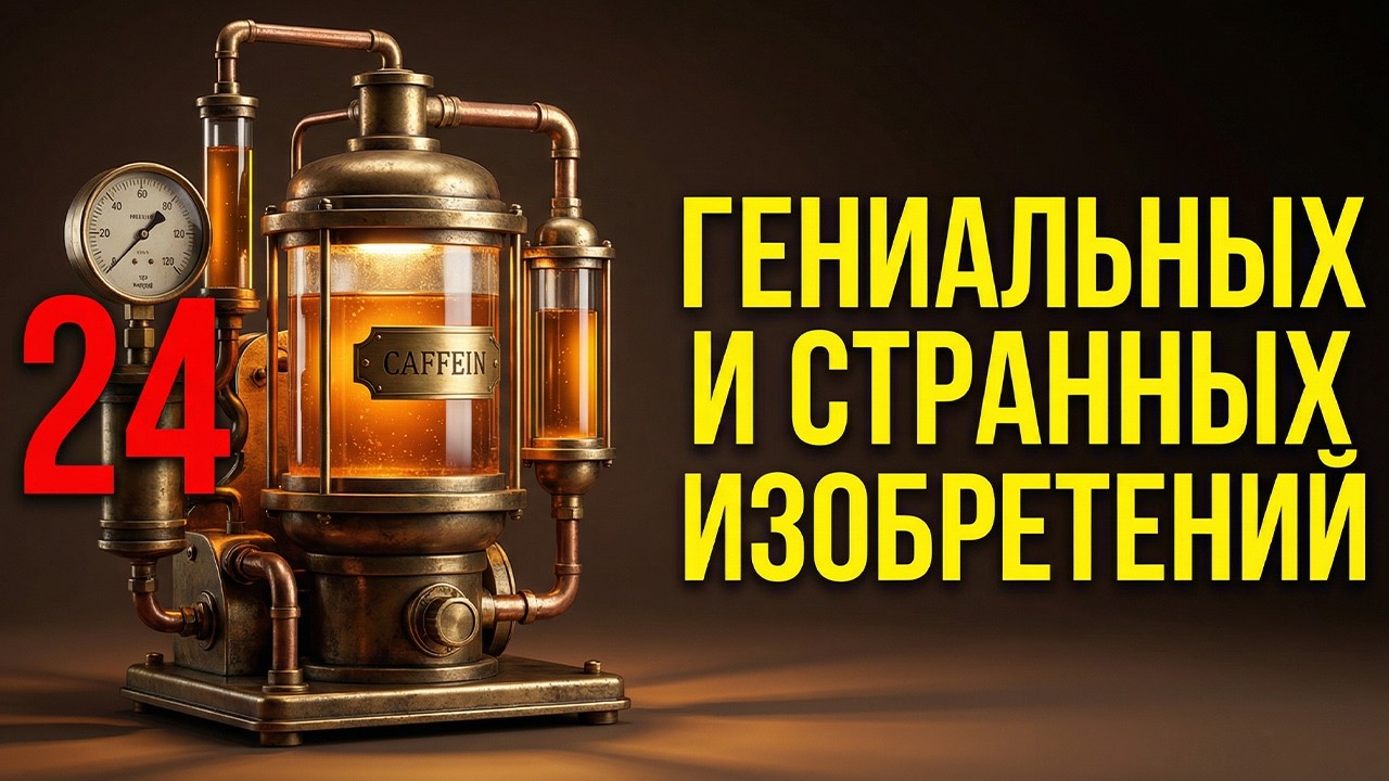 24 НЕВЕРОЯТНЫХ изобретений прошлого, о которых вы не знали #изобретения #технологии #ретро