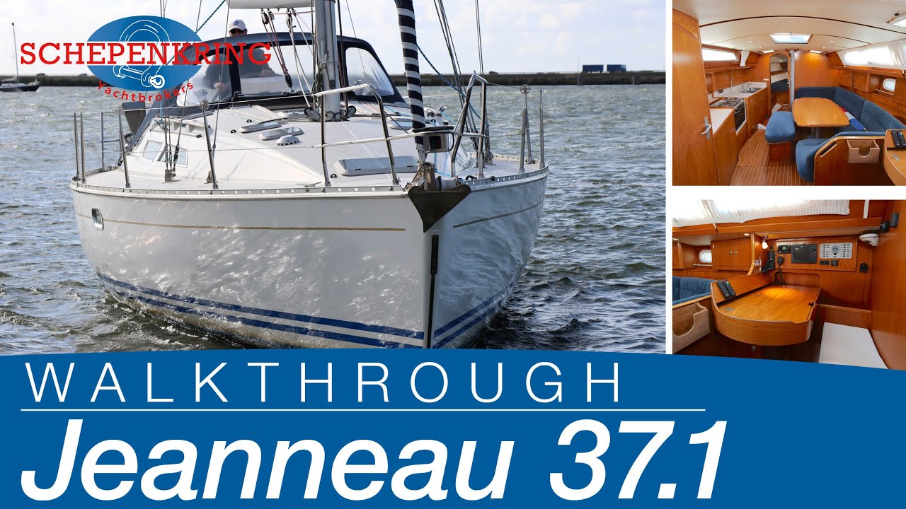 Продается Jeanneau Sun Odyssey 37.1 | Прохождение яхты | @ Шепенкринг Лелистад | 4К
