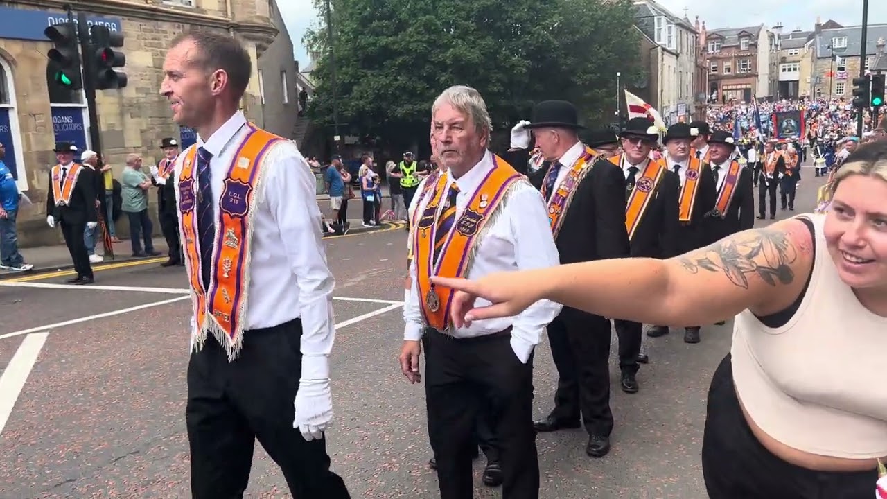 Ayrshire orange walk Cumnock 2023 Part 2