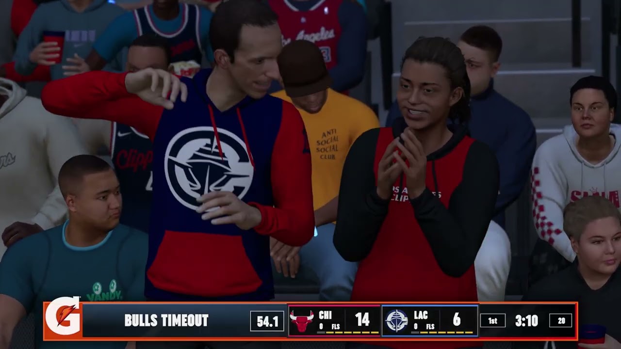 NBA 2K26 Gameplay: Chicago Bulls vs Los Angeles Clippers - (Xbox Series X) [4K60FPS]