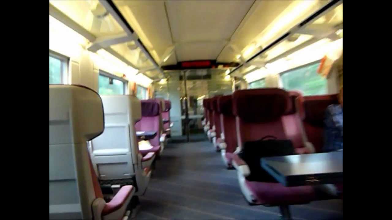 Fahrt im ICE2 (altes Design)