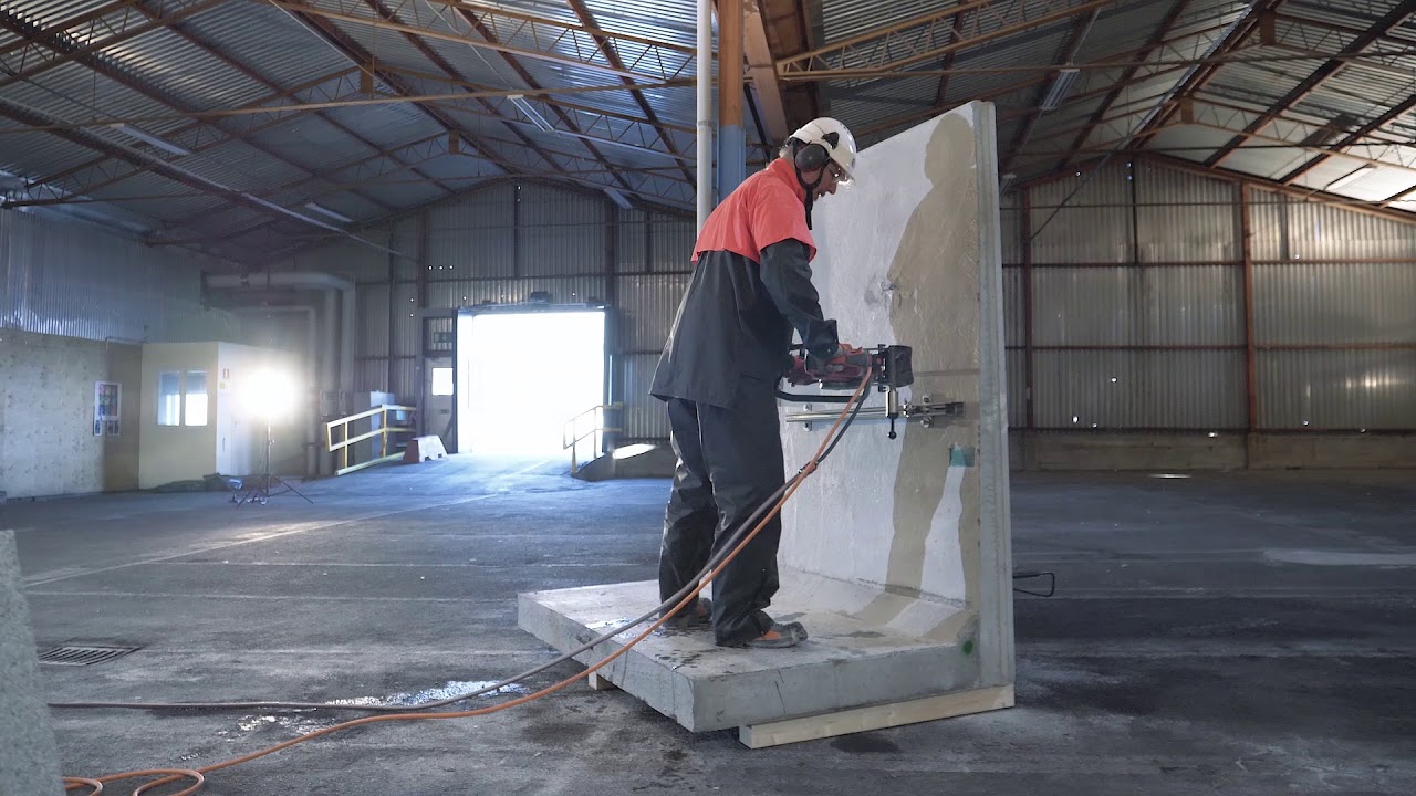 How to transform your Husqvarna power cutter into a wall saw with the WA20 accessory