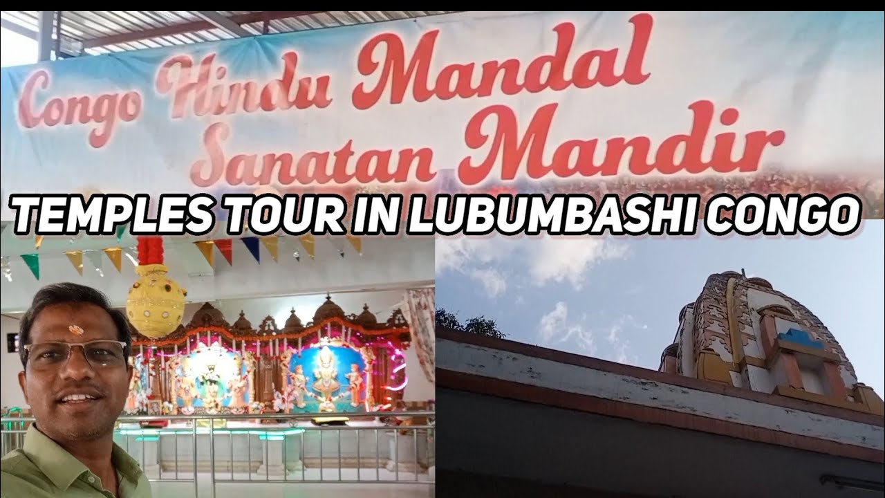 | My Temple Tour in Lubumbashi Congo | My First Bus Journey in Congo | How Congo is safe for Tourist