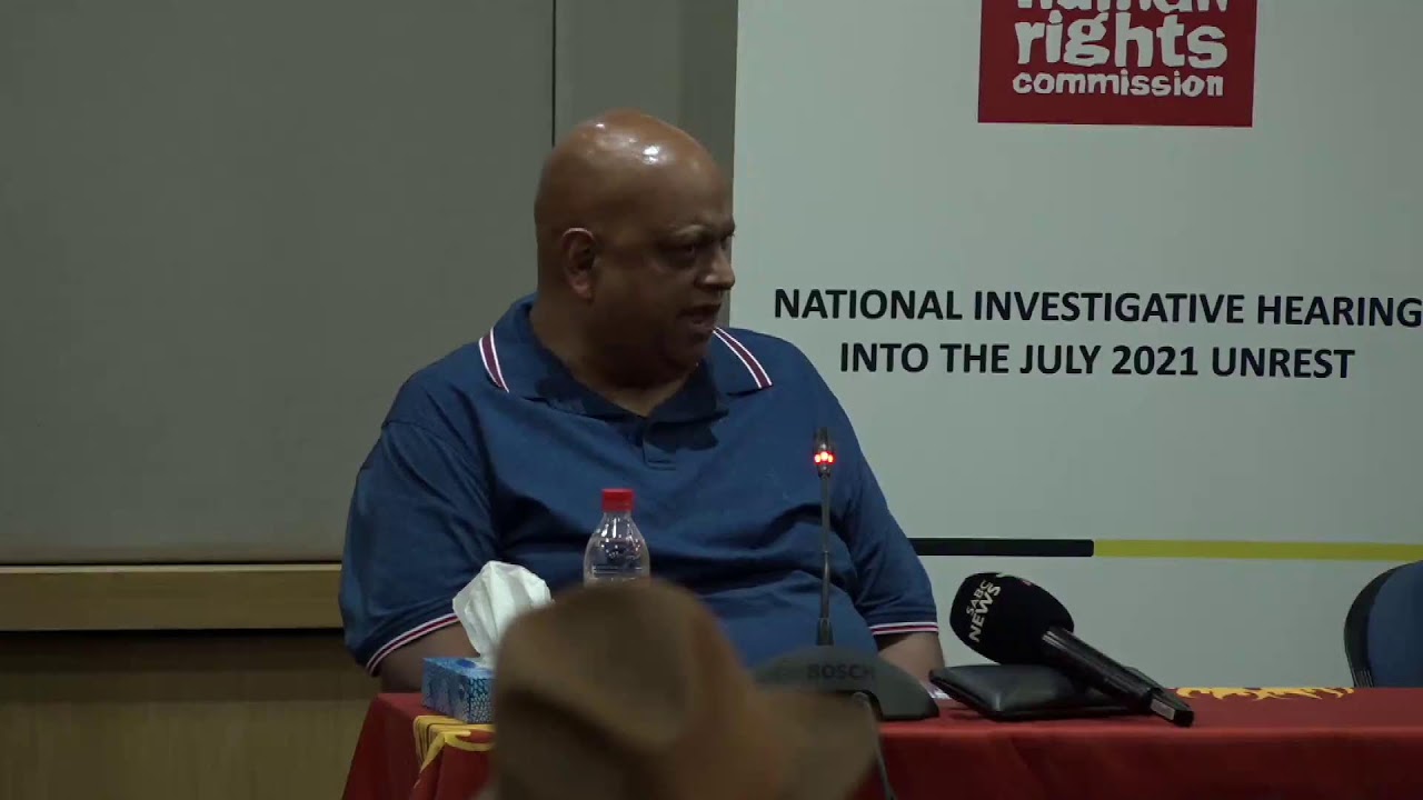 NATIONAL INVESTIGATIVE HEARING INTO THE JULY UNREST - DAY 1
