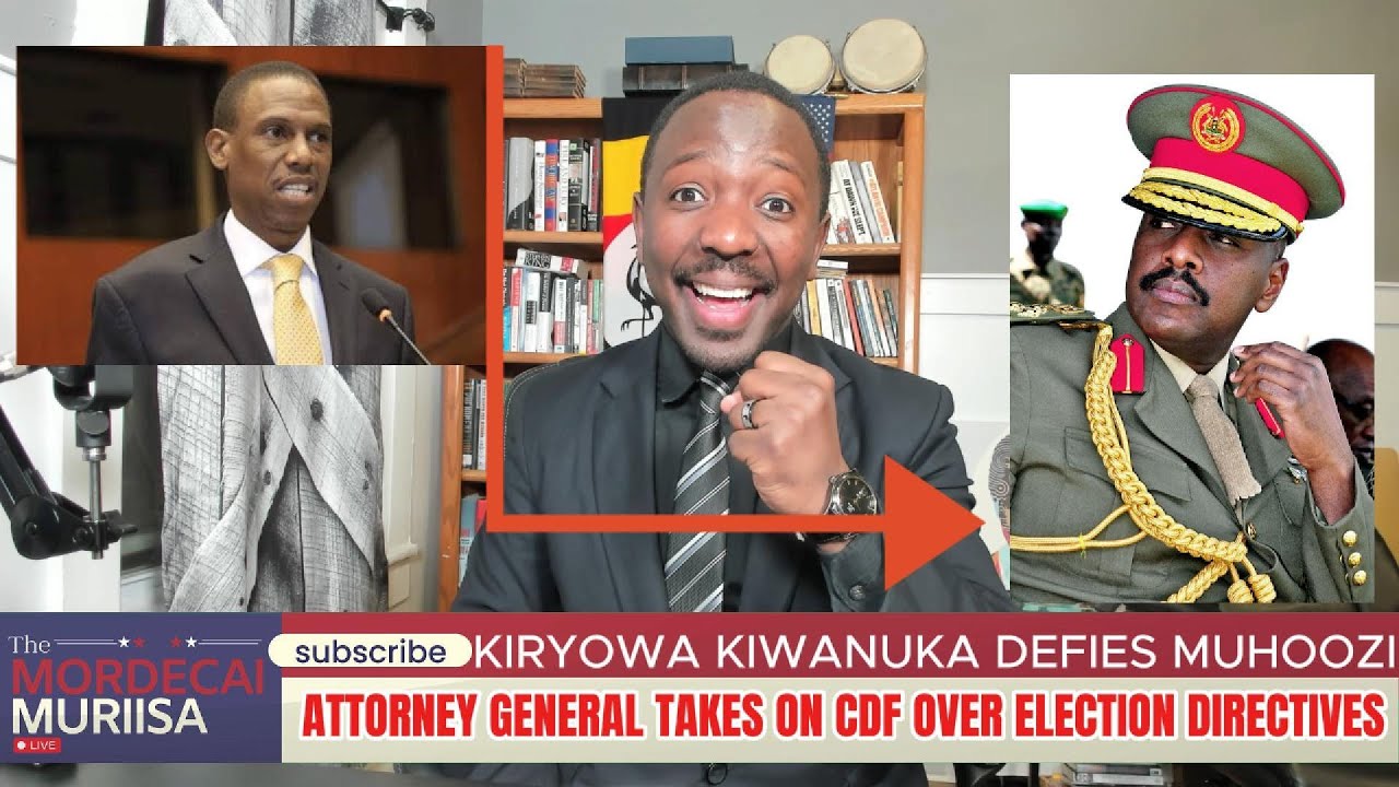 Kiryowa Kiwanuka Defies Muhoozi: Attorney General Takes on CDF Over Election Directives.