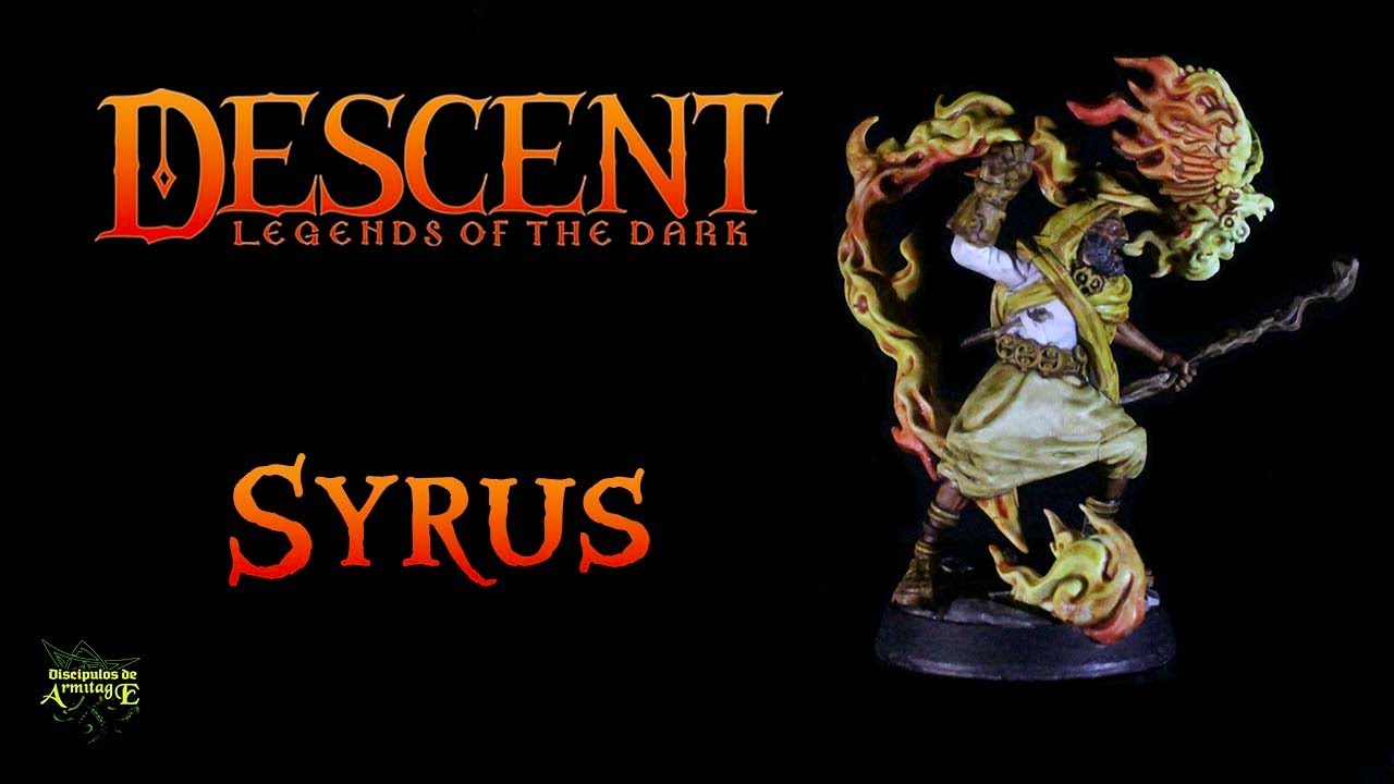 Como PINTAR miniaturas. Syrus DESCENT leyendas de las tinieblas