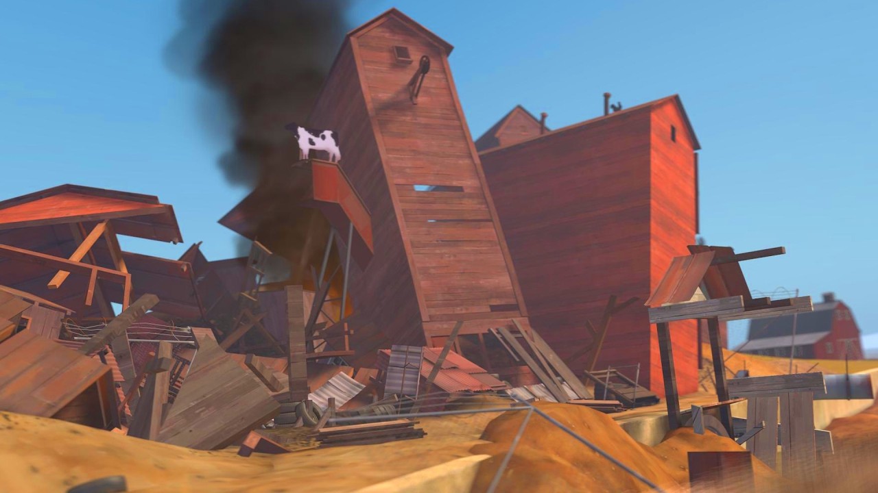 Fully Destructible 2Fort