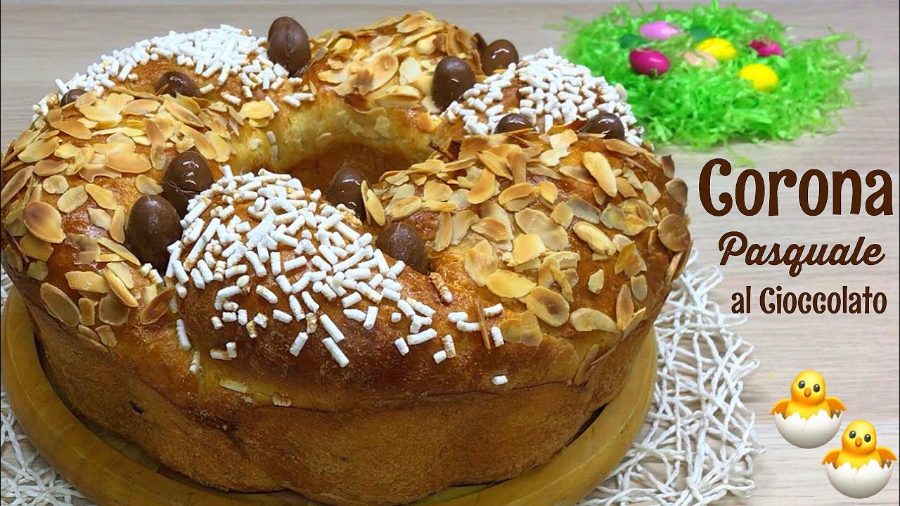 BRIOCHE DI PASQUA AL CIOCCOLATO 🐣 facile  EASTER BRIOCHE WITH CHOCOLATE