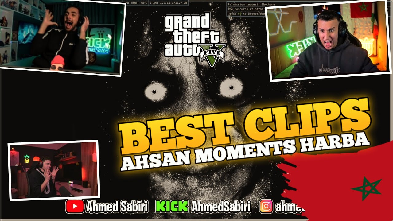 GTARP MAROC 🇲🇦 | BEST CLIPS  MOROCCAN STREAMERS 😂