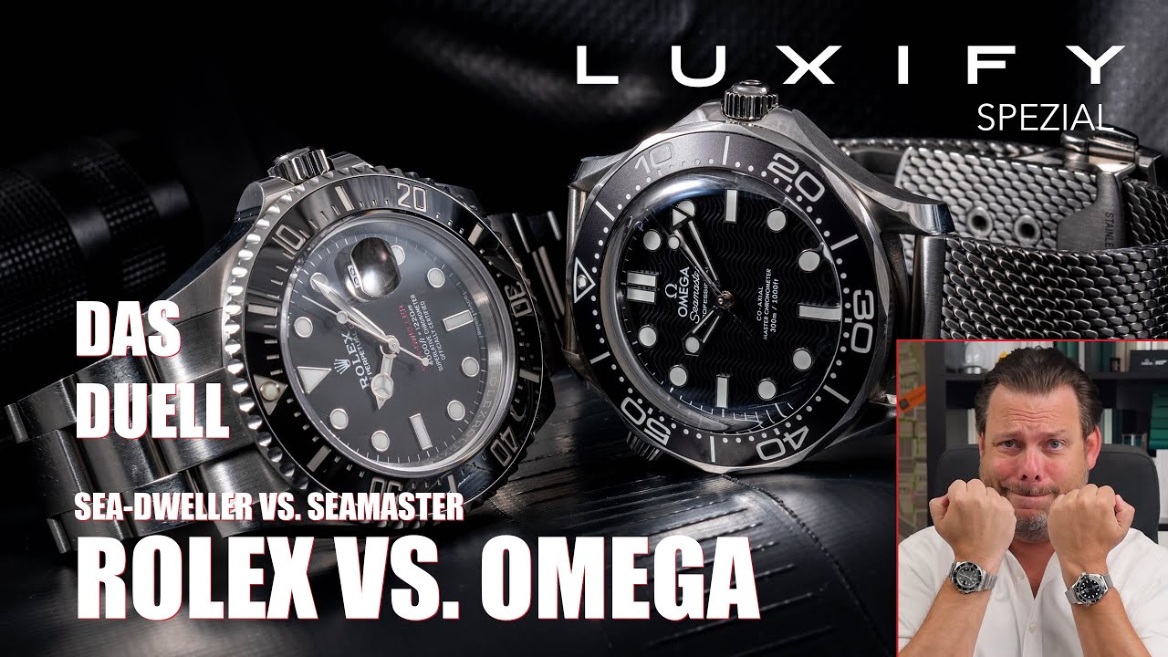 Rolex vs. Omega - das große Duell: Sea-Dweller und Seamaster Diver SMP300M No Date im Vergleichstest