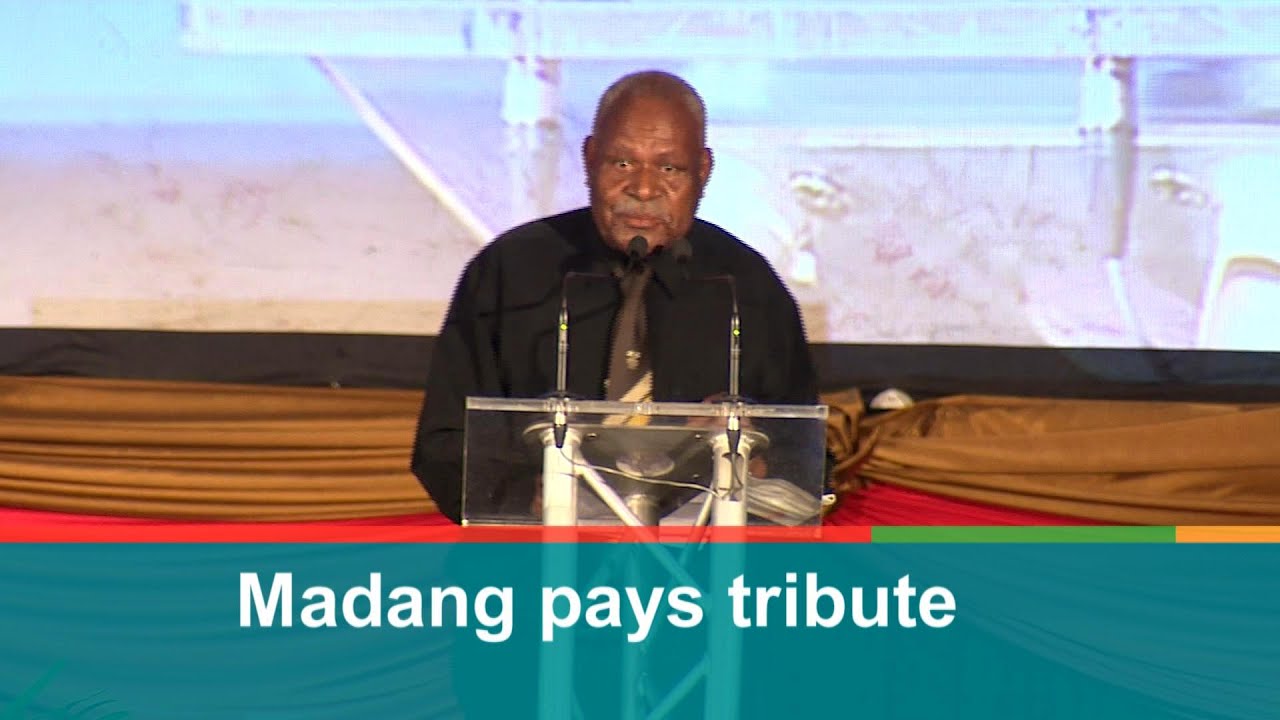 Madang pays tribute