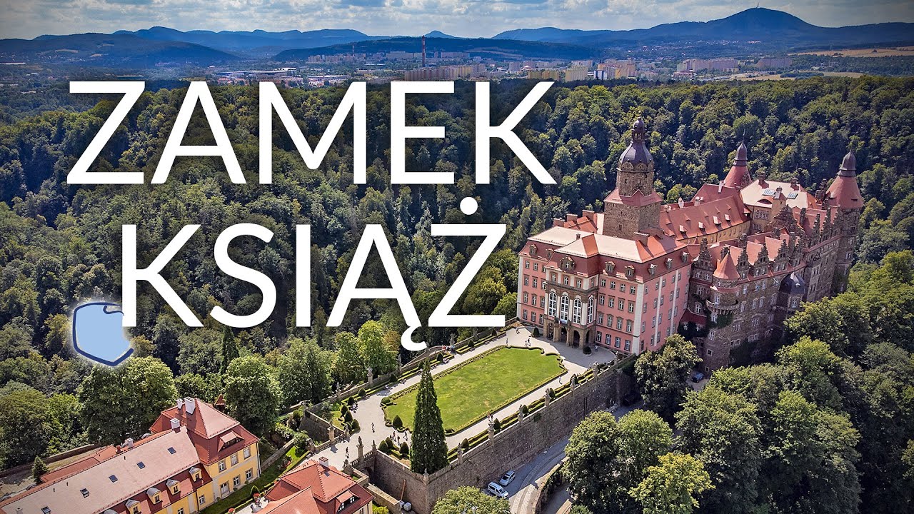 Zamek Książ - niezwykły zamek i piękna przyroda. Zwiedzamy zamek, ruiny Starego Książa i palmiarnię