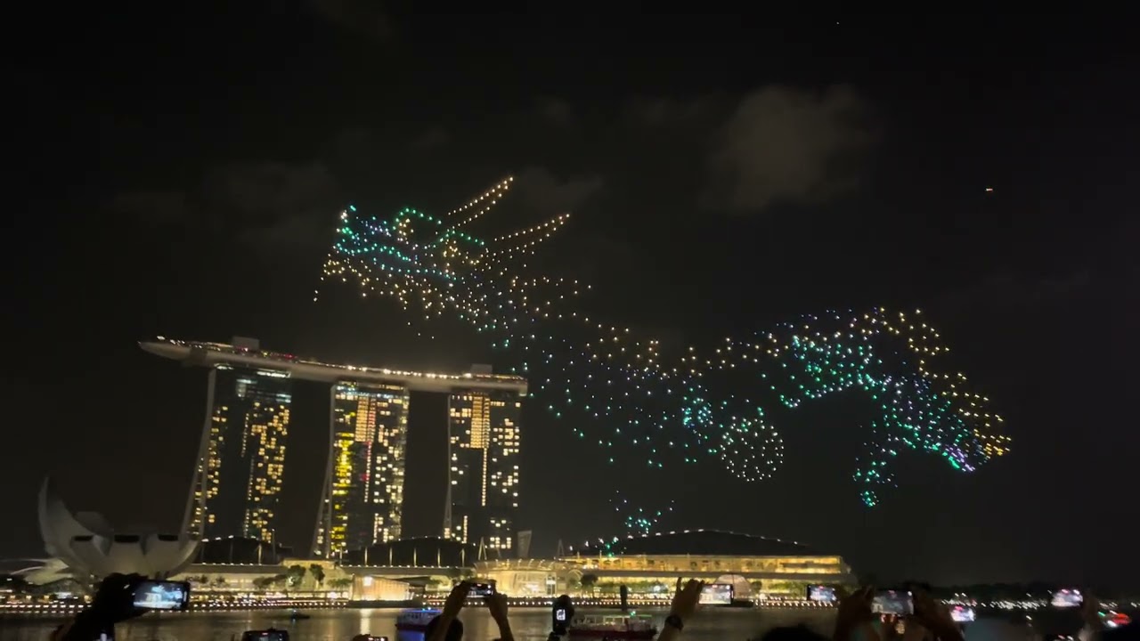 Dragon Show Singapore Marina Bay Samda