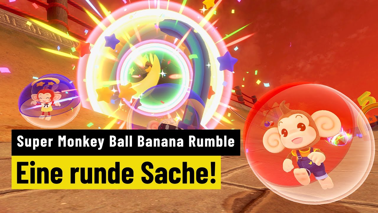 Super Monkey Ball Banana Rumble | REVIEW | Ein prima Primaten-Platformer!