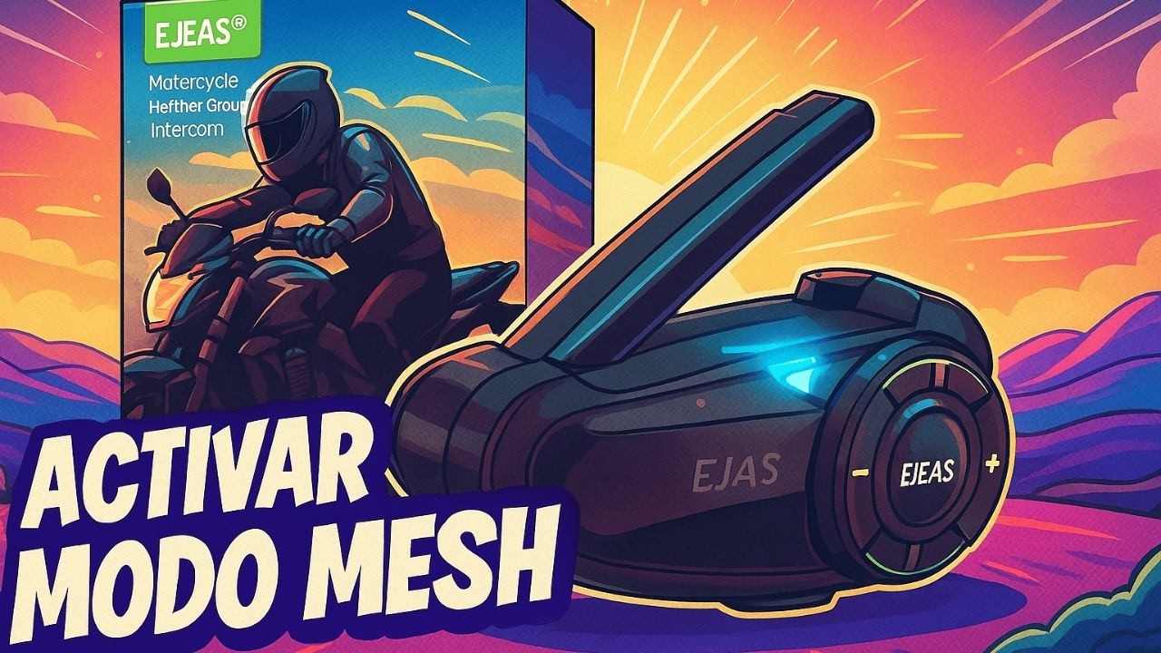 EJEAS Q8 Cómo Activar el Modo Mesh y el Modo Radio | Guía Rápida en Español / Solución Definitiva