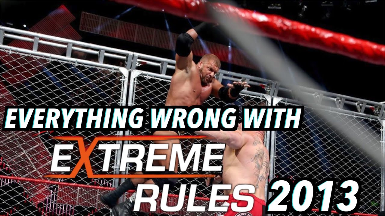 Всё не так с WWE Extreme Rules 2013