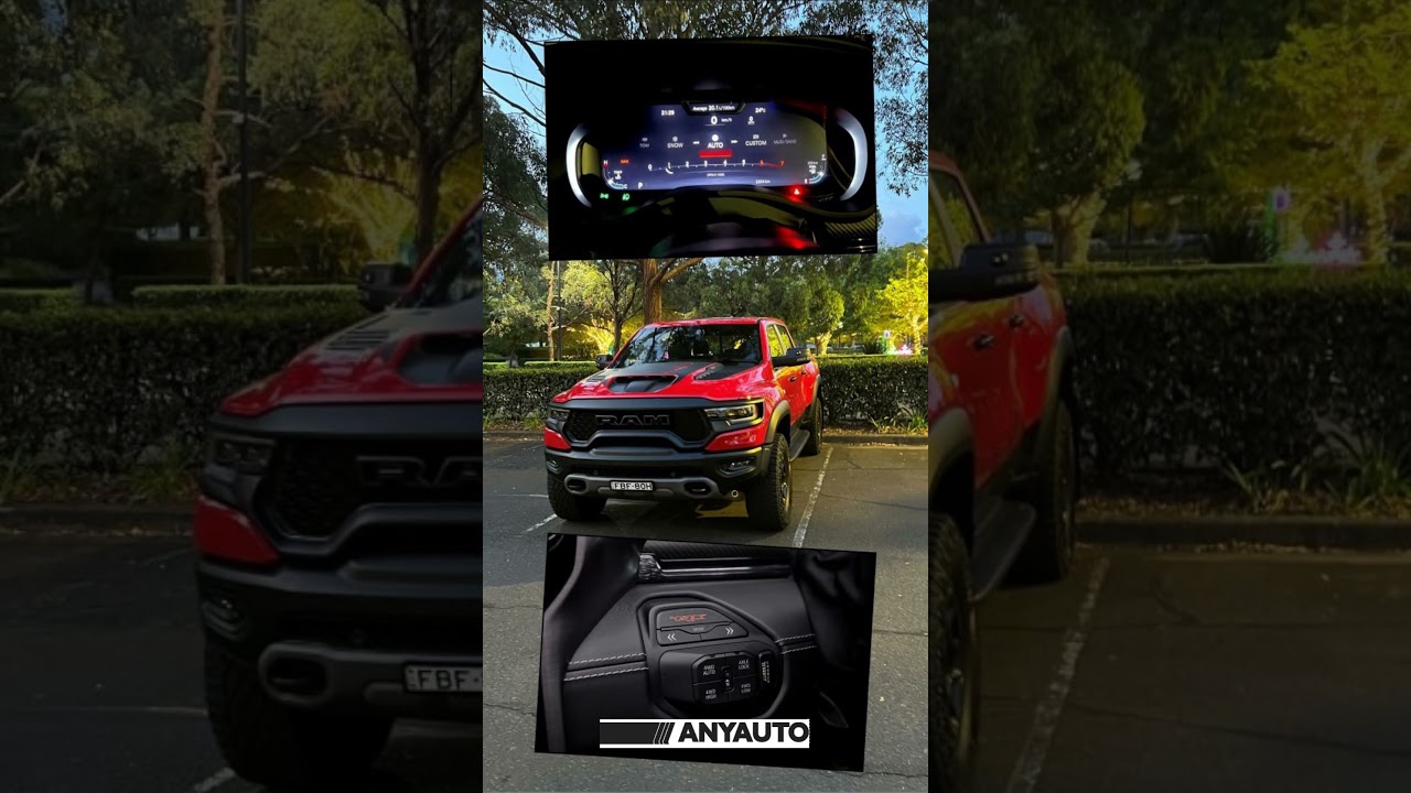 We drive the BEAST- RAM 1500 TRX