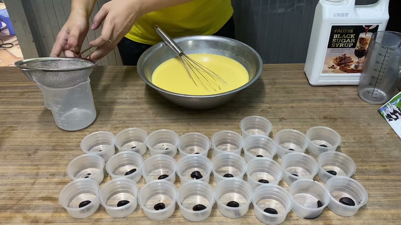 Cách làm Bánh Flan trứng sữa tươi thơm ngon để Kinh doanh
