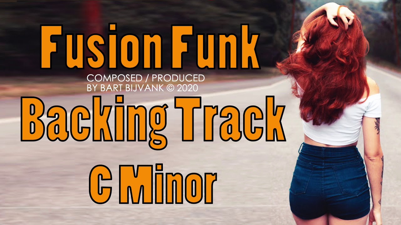 Fusion Funk Backing Track C Minor A smooth one!  Let's Go For A Walk Baby..