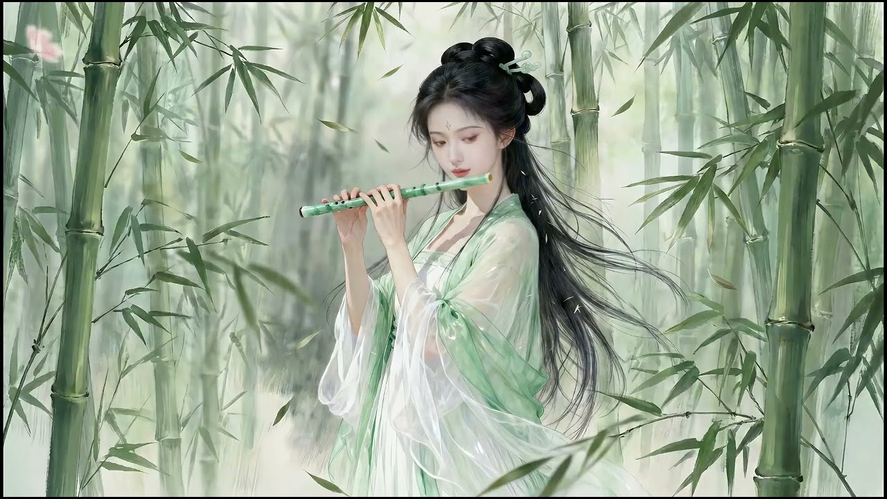 1 Hour Chinese Zen Music for Deep Focus & Sleep | Bamboo Flute, Erhu, Guzheng Meditation Ambience