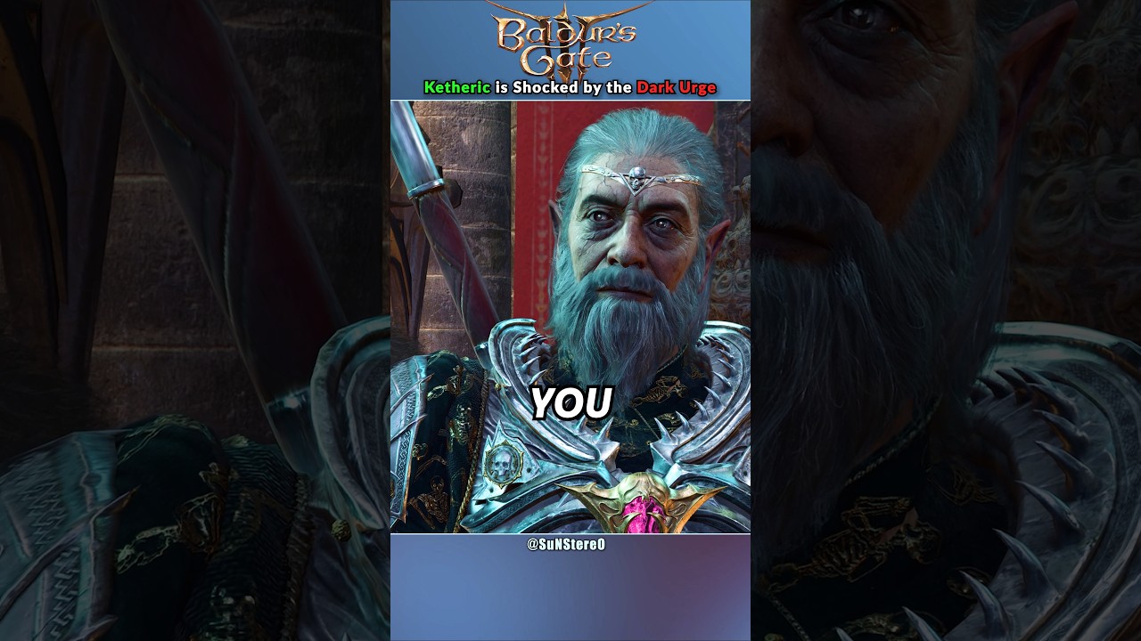 Ketheric is in Shock After Seeing the Dark Urge - Baldur's Gate 3
