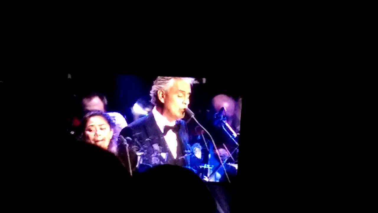 Andrea Bocelli and Jessica Sanchez The Prayer June 10, 2016 Chicago