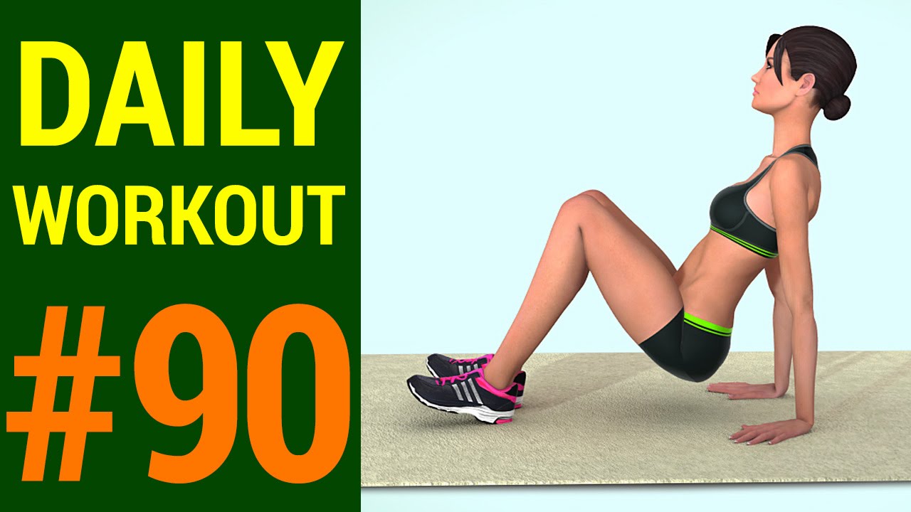 Day 90 - Daily Home Workout: Arms + Chest Home Workout (212 Calories)