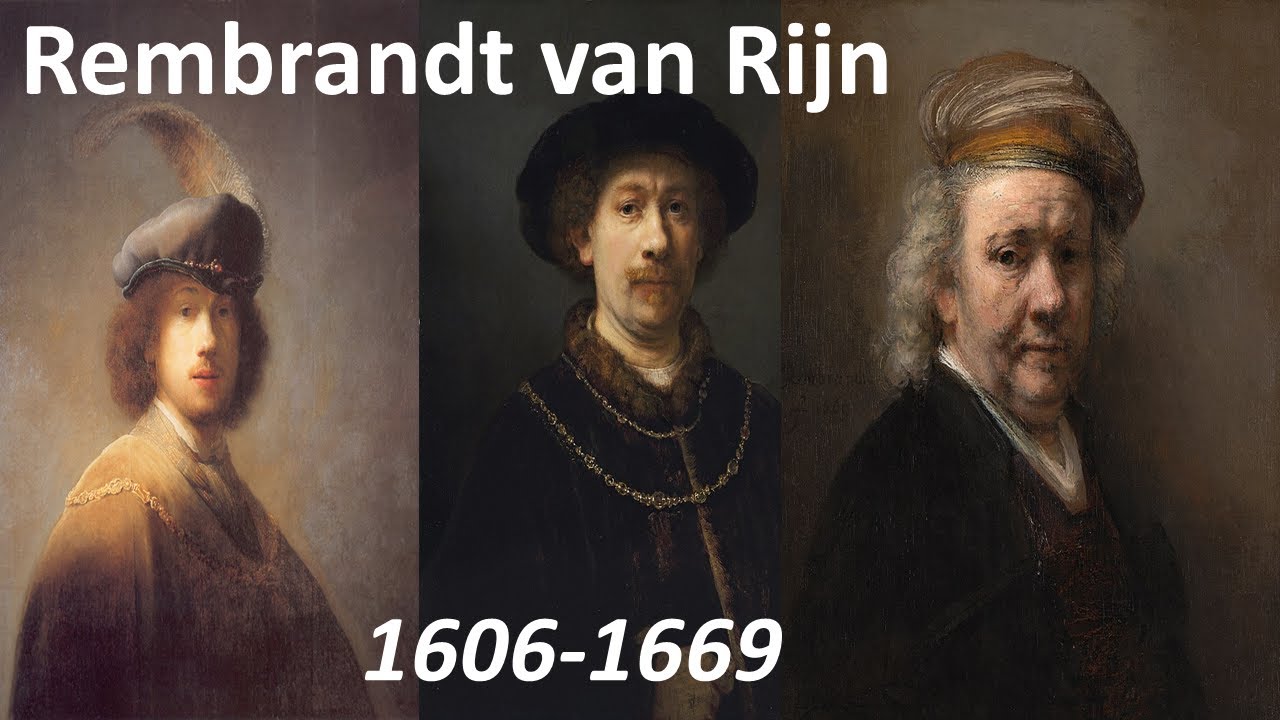 REMBRANDT van RIJN, O MAIOR ARTISTA DO BARROCO HOLANDÊS