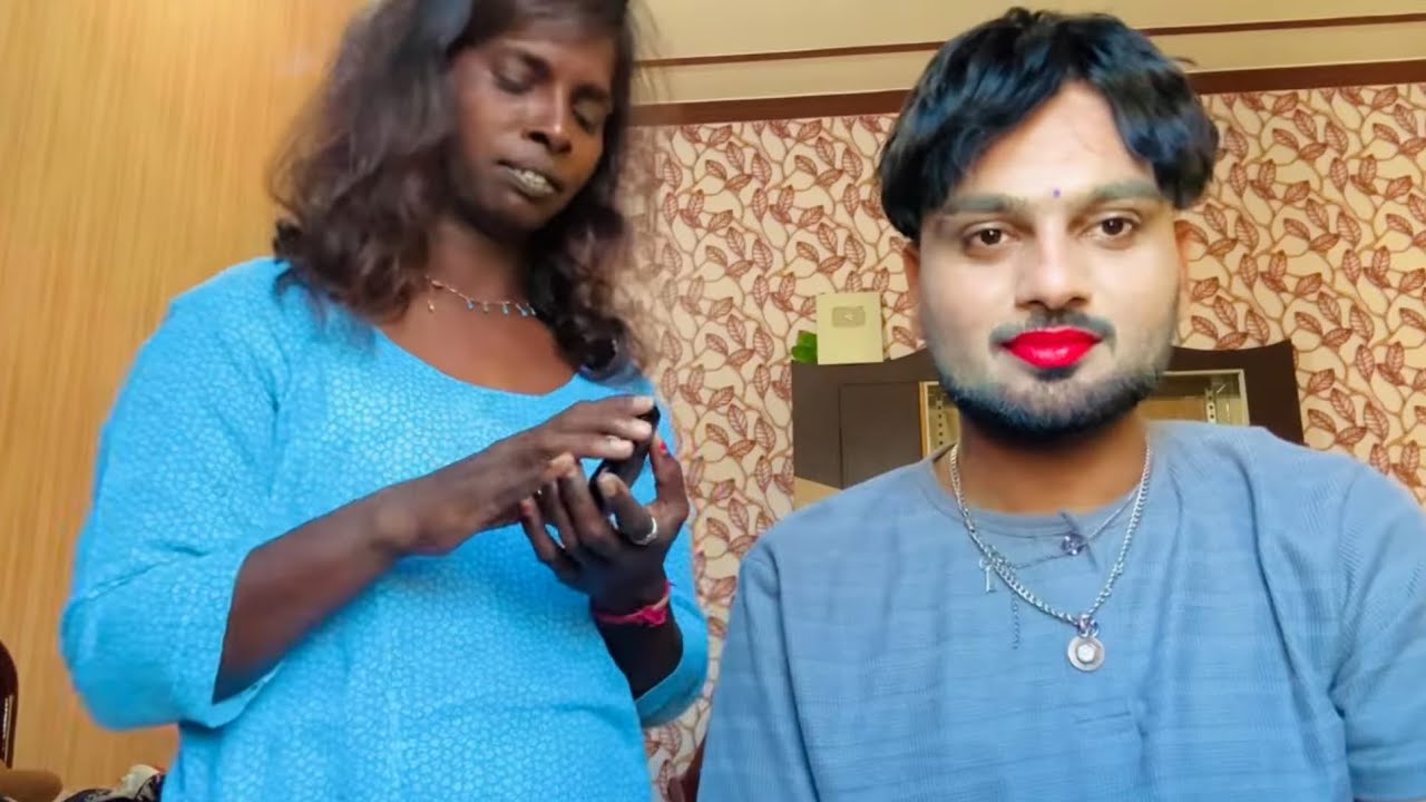 Raju ne kia parnaj ka makeup 😂💄 || raju aur parnaj vlogs