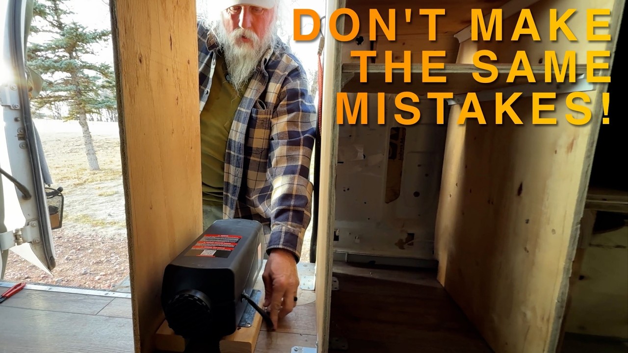 Van Lifers & RVers: Here's How to Install a Diesel Heater Step-By-Step