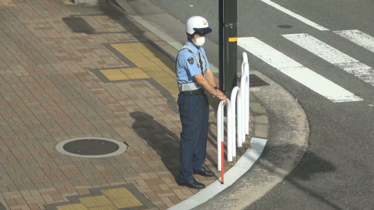 YOU MAY SEE JAPANESE POLICE AT INTERSECTIONS WHEN YOU COME TO JAPAN! #Japanesepolice