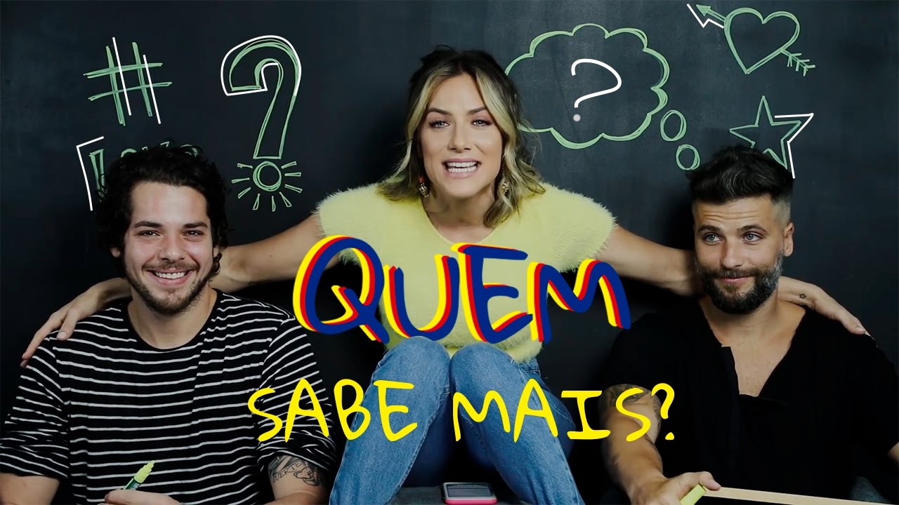 Quem sabe mais? Bruno Gagliasso X Luca Baldacconi | GIOH