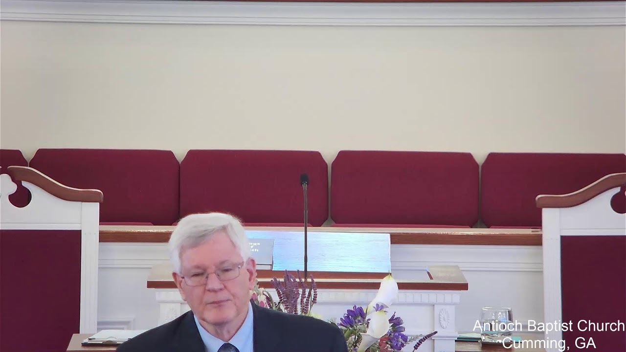 Antioch Baptist Church Cumming GA Sunday Worship Service for February 22 2026
