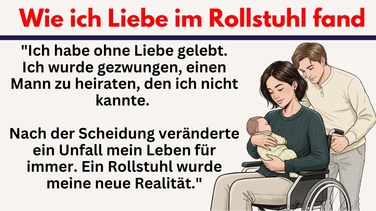 #132 | Wie ich Liebe im Rollstuhl fand  – Deutsch lernen mit wahre Geschichte