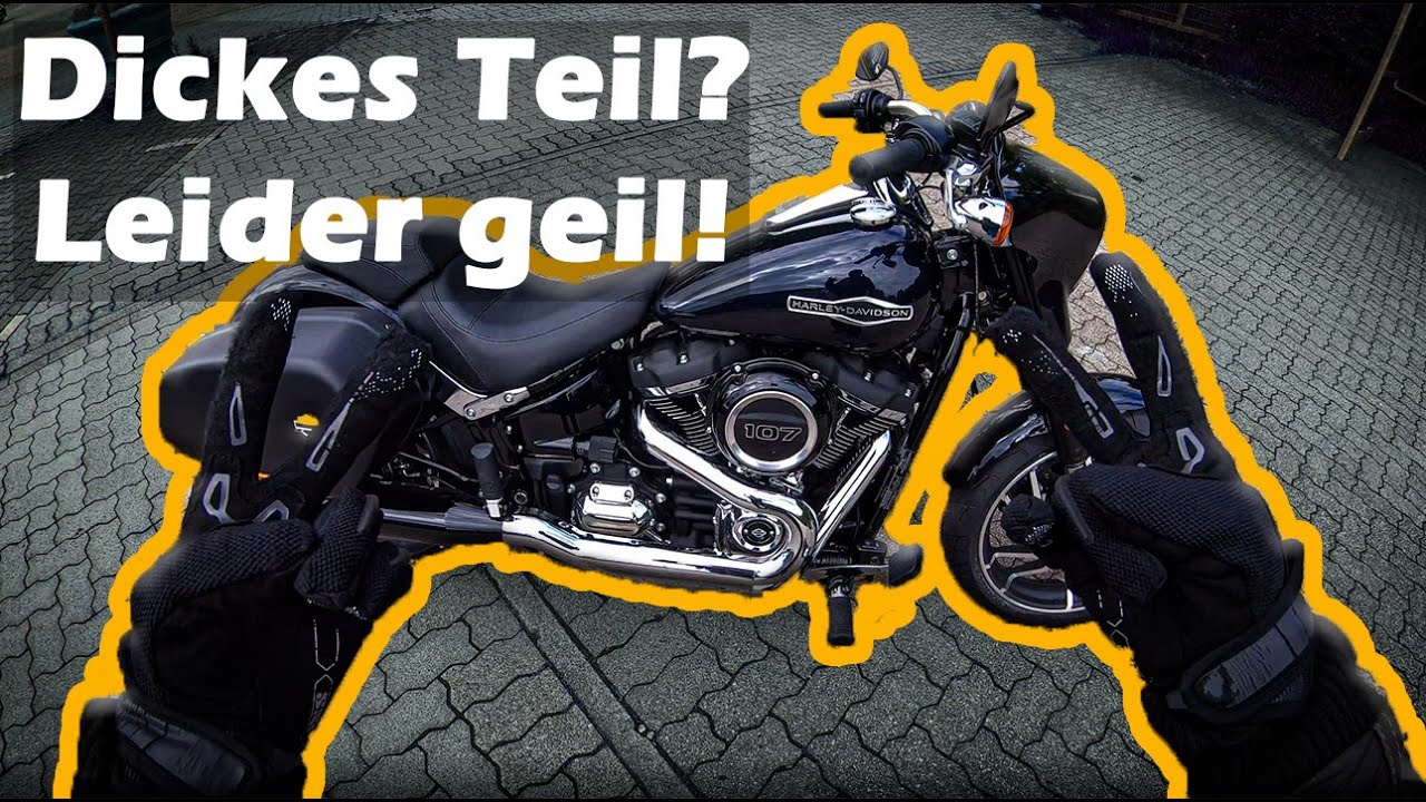 Elbcoast Rider-Probefahrt Harley Davidson Sport Glide|Motovlog