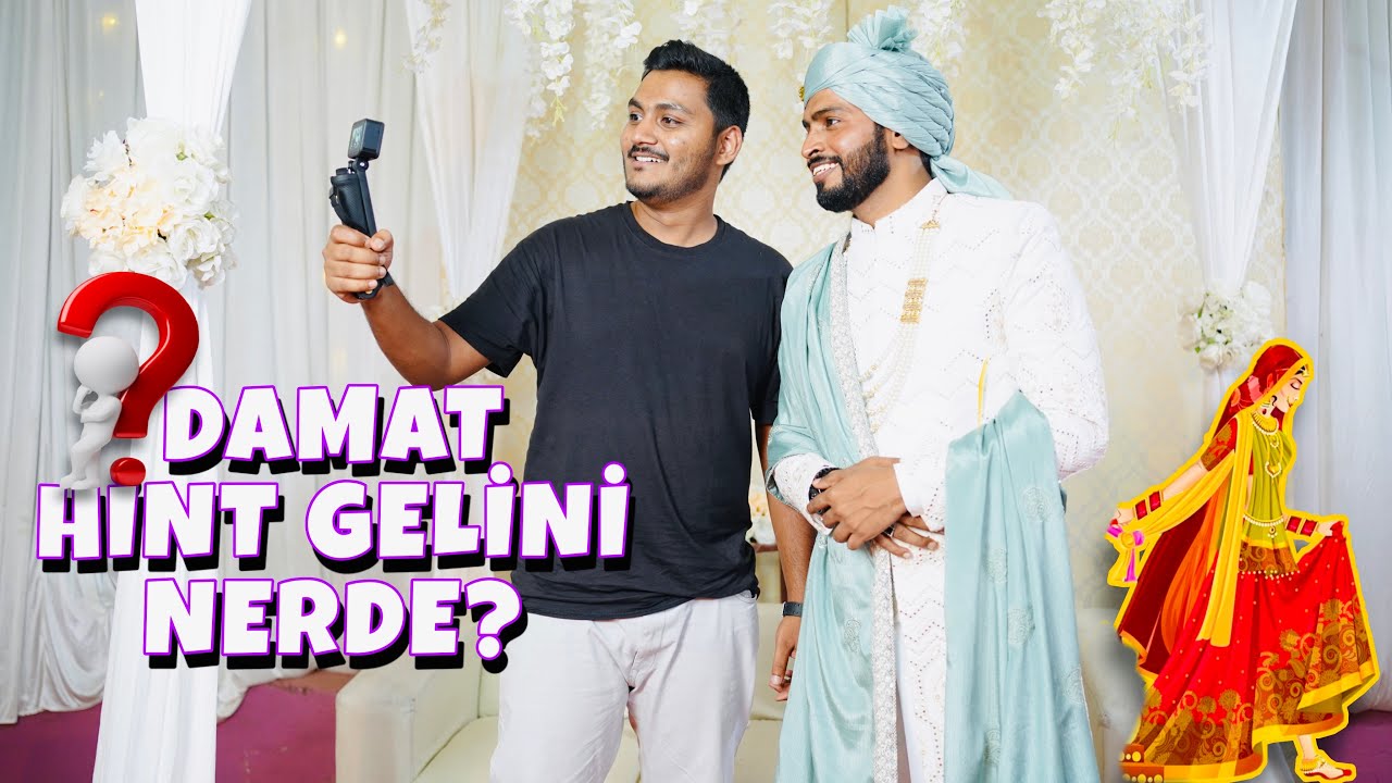DÜĞÜNDE HERKES TÜRKÇE KONUŞUYOR👰‍♀️ 🤔 | Hintli Dayi | GELİNİ GÖRMEDİK🥲