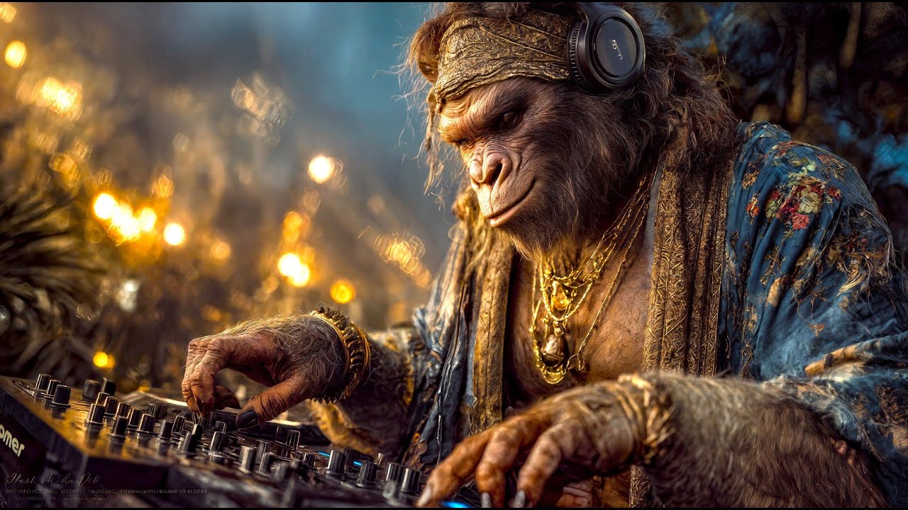 🐒DJ Banana Bounce Drops Melodic Ritual | Primal Techno Instinct