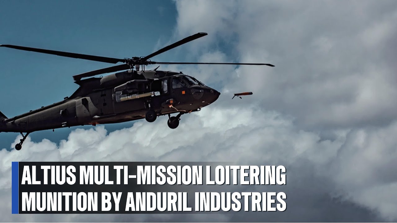 Altius Multi-Mission Loitering Munition by Anduril Industries