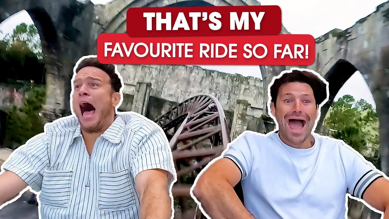 #AD Mark Wright & Olly Murs POV Hagrid's Magical Creature Motorbike Ride