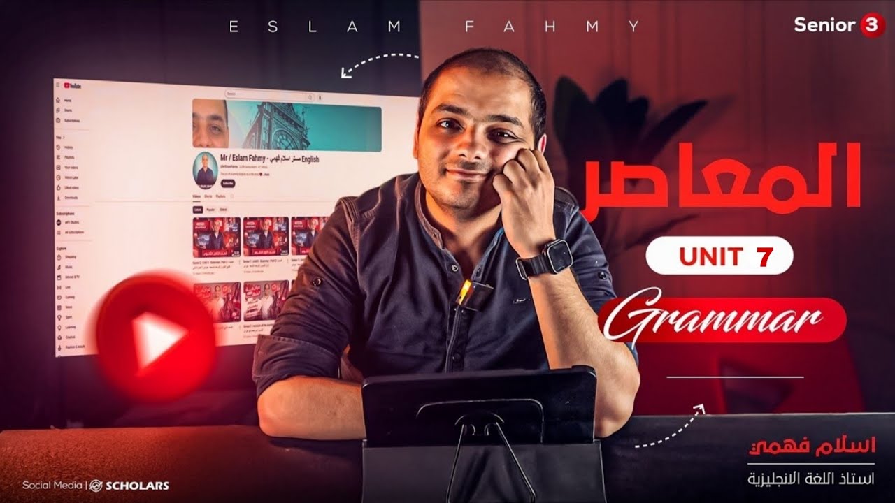 حل أسئلة كتاب المعاصر | الصف الثالث الثانوي | grammar | unit 6 | الماضي التام past perfect