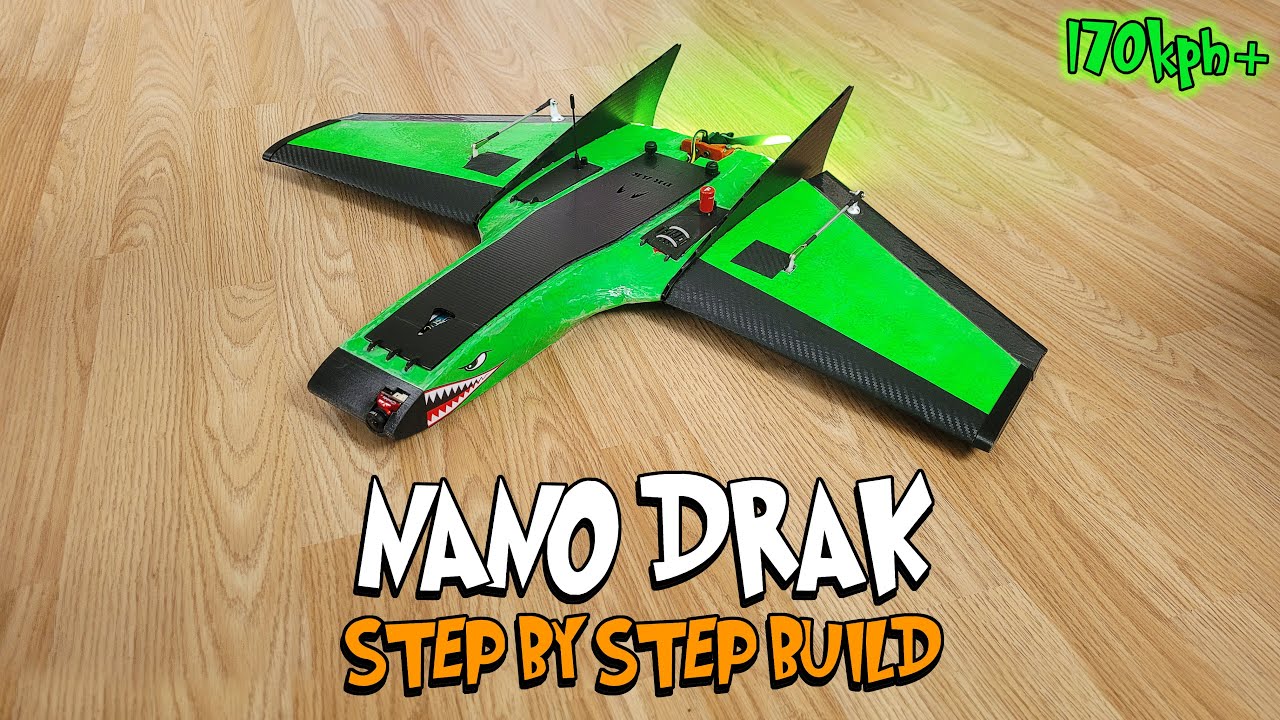 🛩️ Nano Drak - Step By Step Inav Build