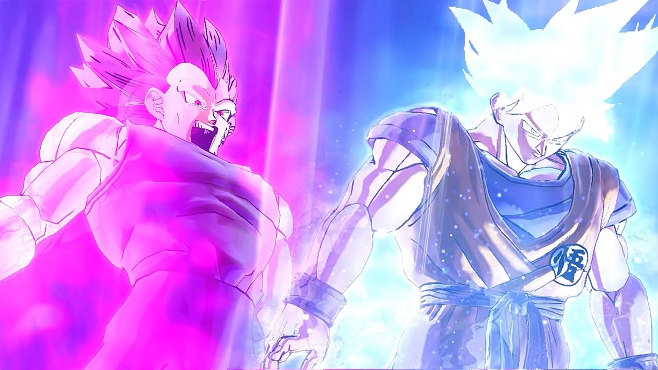 Super Saiyan 4 Vs Ultra Instinct Goku & Ultra Ego Vegeta Boss Fight | Dragon Ball Xenoverse 2 Revamp