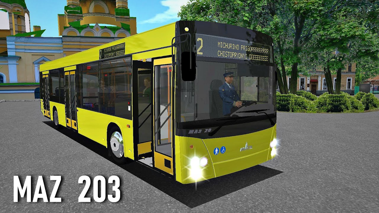 OMSI 2 - MAZ 203 The Bus of Second Generation