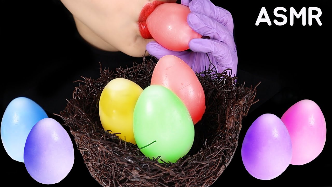 EGG WAX CANDY ASMR EDIBLE NEST ASMR