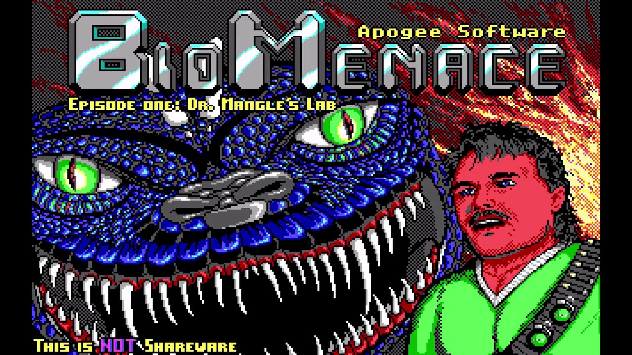 Bio Menace - Episode One: Dr. Mangle's Lab - 1. City Center (1993) [MS-DOS]