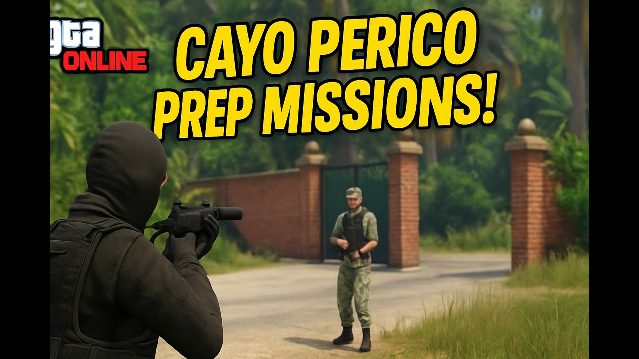 GTA Online - Cayo Perico Heist Prep Mission | Solo Stealthy Setup