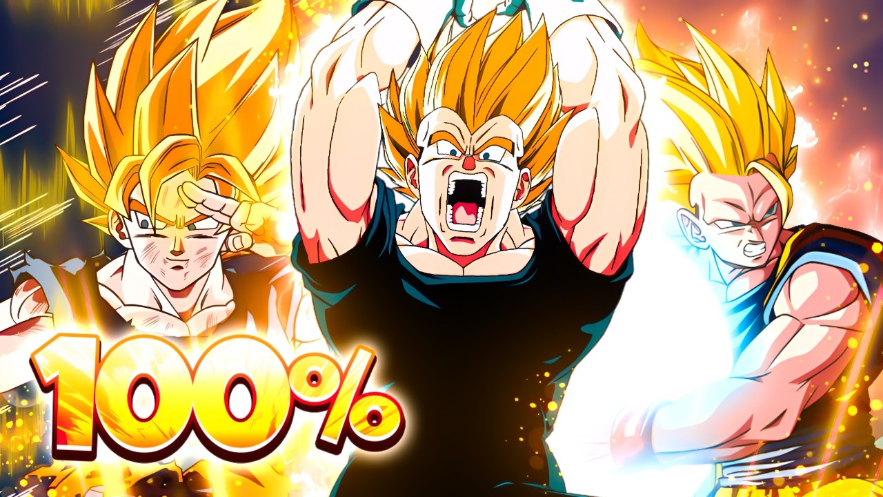 8th ANNIVERSARY LR EZA SSJ3 Goku SSJ2 Vegeta Spirit Bomb Z Is Easily Top 10 | DBZ Dokkan Battle