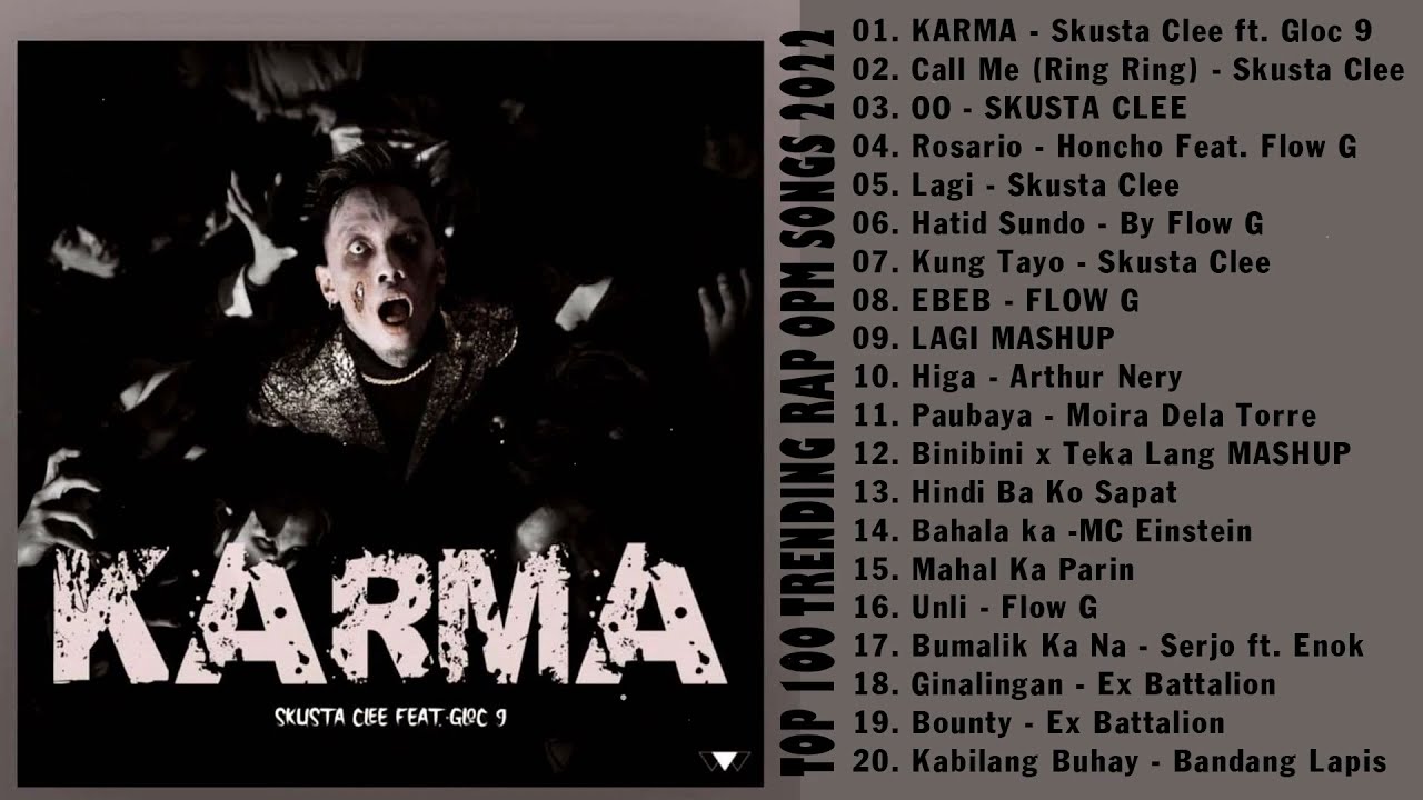 Top 100 Trending Rap OPM Songs 2022 January - Ex Battalion, Skusta Clee, Flow G, Matthaios, Honcho