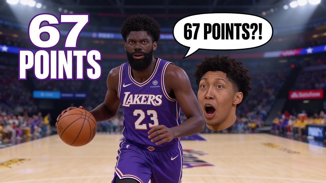 I dropped 67 points in my 3rd NBA game against the kings and did Tyrese maxey call me out #comp2k 