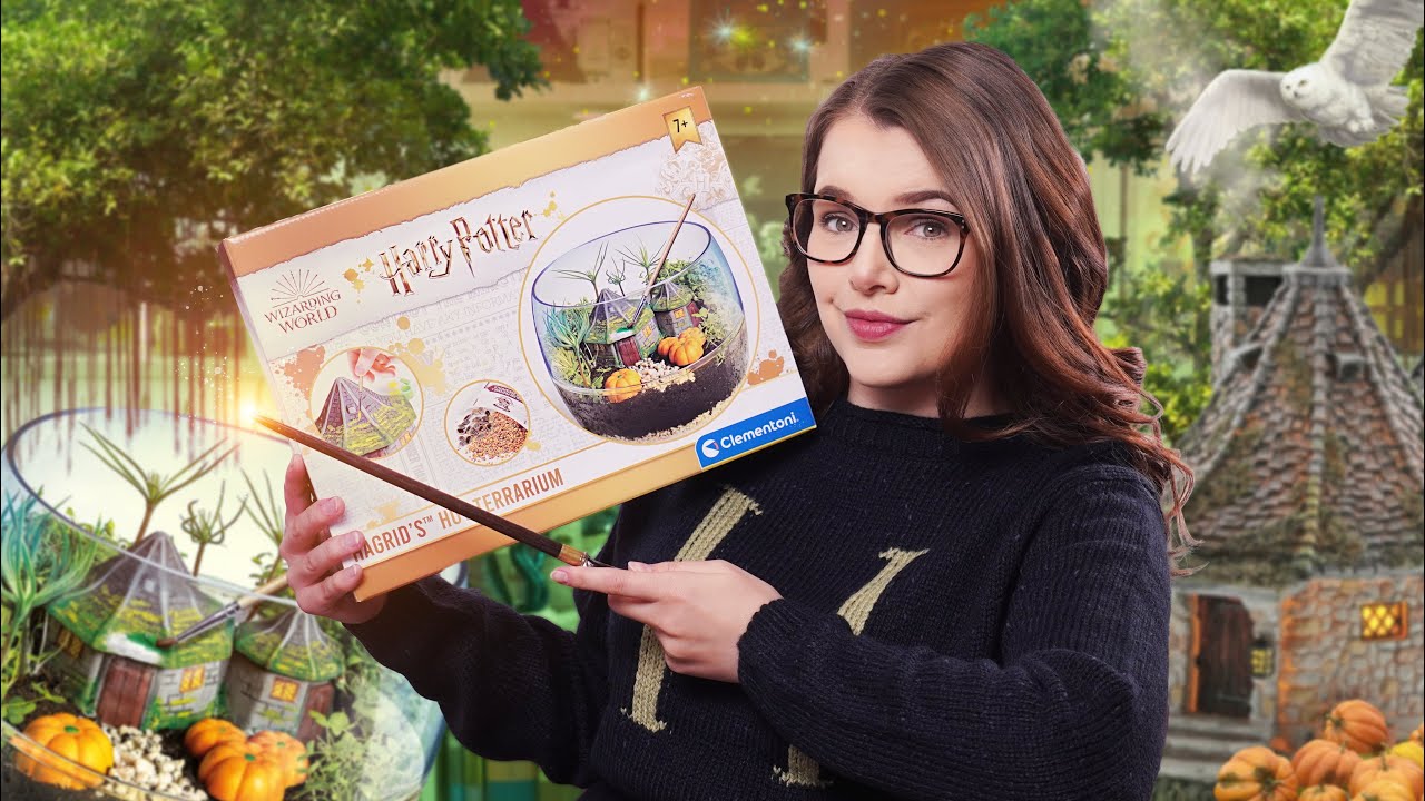 Hagrid's Hut Terrarium 🌿 HARRY POTTER DIY